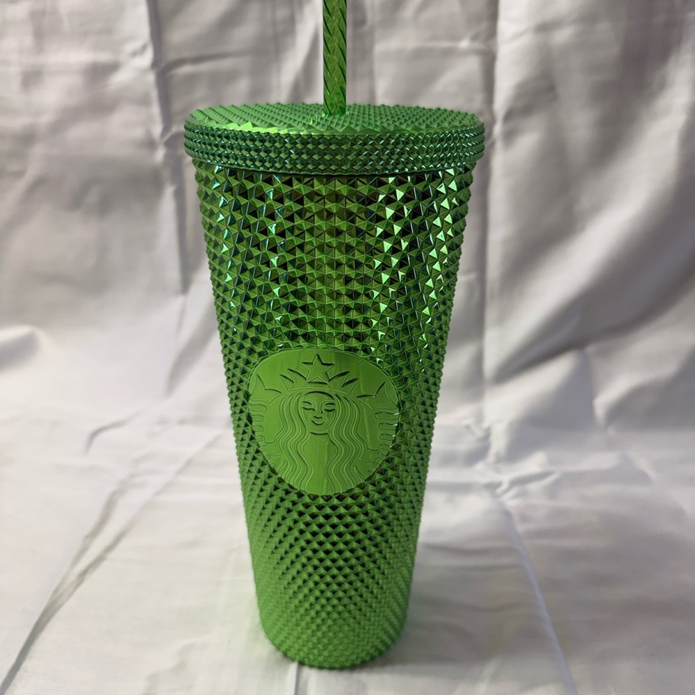 Starbucks Emerald Green Textured Tumbler